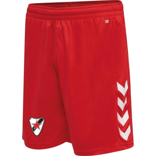 Kinder Trainingsshort RSL - Hummel Core XK Poly Shorts - Rot